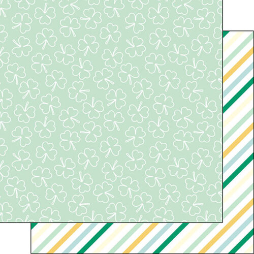 Scrapbook Customs - 12 x 12 Double Sided Paper - St. Patrick's - 03