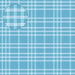 Scrapbook Customs - 12 x 12 Double Sided Paper - Train Plaid