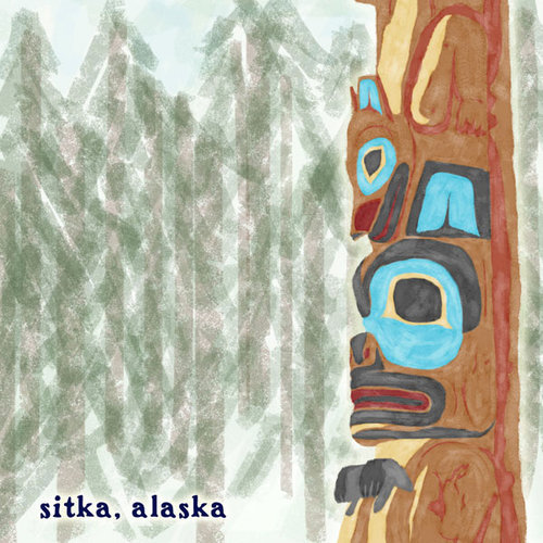Scrapbook Customs - United States Collection - Alaska - 12 x 12 Paper - Sitka