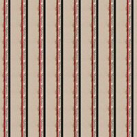 Scrapbook Customs - Military Collection - 12 x 12 Paper - Marines Stripes