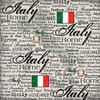 Scrapbook Customs - World Collection -12 x 12 Single Sided Paper - Italy