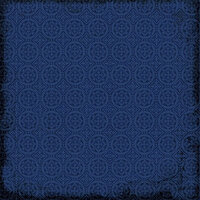 Scrapbook Customs - Travel Collection - 12 x 12 Paper - Travel - Dark Blue Pattern