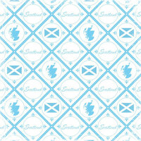 Scrapbook Customs - World Collection - Scotland - 12 x 12 Paper - Discover