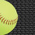 Scrapbook Customs - Sports Collection - 12 x 12 Paper - Softball Go Big Right