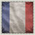 Scrapbook Customs - 12 x 12 Paper - France Sightseeing Flag