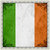 Scrapbook Customs - 12 x 12 Paper - Ireland Sightseeing Flag