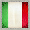 Scrapbook Customs - 12 x 12 Single Sided Paper - Italy Sightseeing Flag
