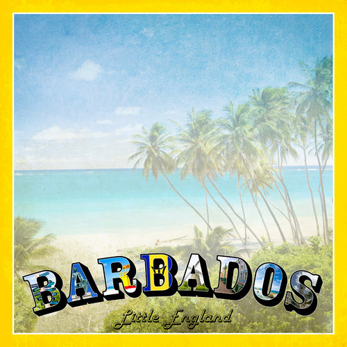 Scrapbook Customs - 12 x 12 Paper - Barbados Paradise Vintage