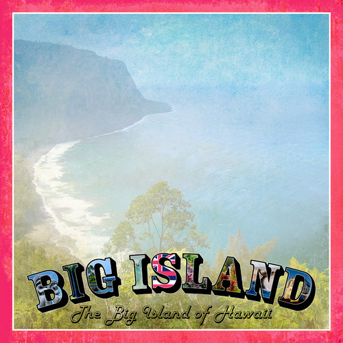 Scrapbook Customs - 12 x 12 Paper - The Big Island Paradise Vintage