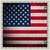 Scrapbook Customs - 12 x 12 Paper - USA - Sightseeing Flag