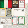 Scrapbook Customs - Travel Photo Journaling Collection - 12 x 12 Double Sided Paper - Italy