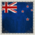 Scrapbook Customs - 12 x 12 Paper - New Zealand - Sightseeing Flag