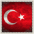 Scrapbook Customs - 12 x 12 Paper - Turkey - Sightseeing Flag