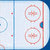 Scrapbook Customs - Sports Collection - 12 x 12 Paper - Hockey Ice - Right