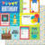 Scrapbook Customs - Happy Birthday Collection - 12 x 12 Double Sided Paper - 3rd Birthday