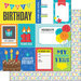 Scrapbook Customs - Happy Birthday Collection - 12 x 12 Double Sided Paper - 11th Birthday