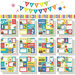 Scrapbook Customs - Happy Birthday Collection - 12 x 12 Paper Pack - 1st through 12th Birthday