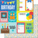 Scrapbook Customs - Happy Birthday Collection - 12 x 12 Double Sided Paper - 14th Birthday