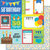 Scrapbook Customs - Happy Birthday Collection - 12 x 12 Double Sided Paper - 50th Birthday
