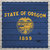 Scrapbook Customs - State Sightseeing Collection - 12 x 12 Paper - Wood Flag - Oregon