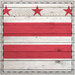 Scrapbook Customs - State Sightseeing Collection - 12 x 12 Paper - Wood Flag - Washington DC