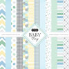 Scrapbook Customs - Baby Boy Collection - 12 x 12 Paper Pack