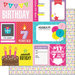 Scrapbook Customs - Birthday Girl Collection - 12 x 12 Double Sided Paper - 7th - Journal