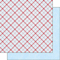 Scrapbook Customs - Hockey Life Collection - 12 x 12 Double Sided Paper - Hockey Life 6