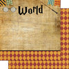 Scrapbook Customs - Wizarding World Collection - 12 x 12 Double Sided Paper - Right