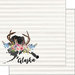 Scrapbook Customs - 12 x 12 Double Sided Paper - Alaska Watercolor