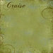 Scrapbook Customs - Cruise Collection - 12 x 12 Paper - Fern