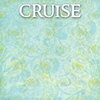 Scrapbook Customs - Cruise Collection - 12 x 12 Paper - Seaweed Swirl