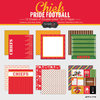 Scrapbook Customs - Football Collection - 12 x 12 Paper Pack - Chiefs Pride