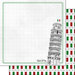 Scrapbook Customs - Adventure Collection - 12 x 12 Double Sided Paper - Tower of Pisa