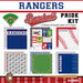 Scrapbook Customs - Baseball - 12 x 12 Paper Pack - Rangers Pride