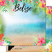 Scrapbook Customs - World Collection - Belize - 12 x 12 Double Sided Paper - Getaway