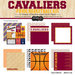 Scrapbook Customs - Basketball - 12 x 12 Paper Pack - Cavaliers Pride