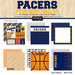 Scrapbook Customs - Basketball - 12 x 12 Paper Pack - Pacers Pride