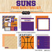 Scrapbook Customs - Basketball - 12 x 12 Paper Pack - Suns Pride