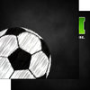 Scrapbook Customs - Neon Sports Collection - Soccer - 12 x 12 Double Sided Paper - 5