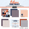 Scrapbook Customs - Hockey Collection - 12 x 12 Collection Kit - Oilers Pride