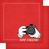 Scrapbook Customs - Magical Collection - 12 x 12 Double Sided Paper - Magical Say Cheese