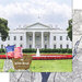 Scrapbook Customs - America the Beautiful Collection - 12 x 12 Double Sided Paper - Washington D.C. - The White House