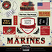 Scrapbook Customs - Military Collection - 12 x 12 Laser Cut Chipboard Pieces - Marine Values