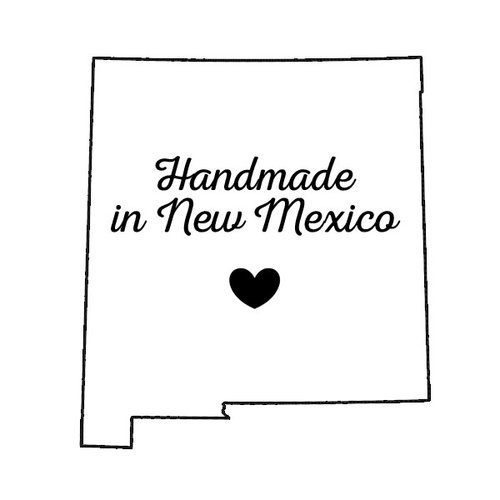Scrapbook Customs - State Sightseeing Collection - Rubber Stamp - Handmade In - New Mexico