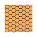 Scrapbook Customs - Rubber Stamp - Honeycomb Background