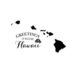 Scrapbook Customs - State Sightseeing Collection - Rubber Stamp - Greetings - Hawaii
