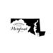 Scrapbook Customs - State Sightseeing Collection - Rubber Stamp - Greetings - Maryland