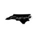 Scrapbook Customs - State Sightseeing Collection - Rubber Stamp - Greetings - North Carolina