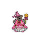 Scrapbook Customs - Rubber Stamp - Bear and Bunny Princess Costume Set
